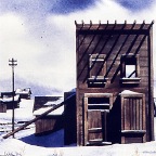 Bodie,CA. Firehouse-Winter
